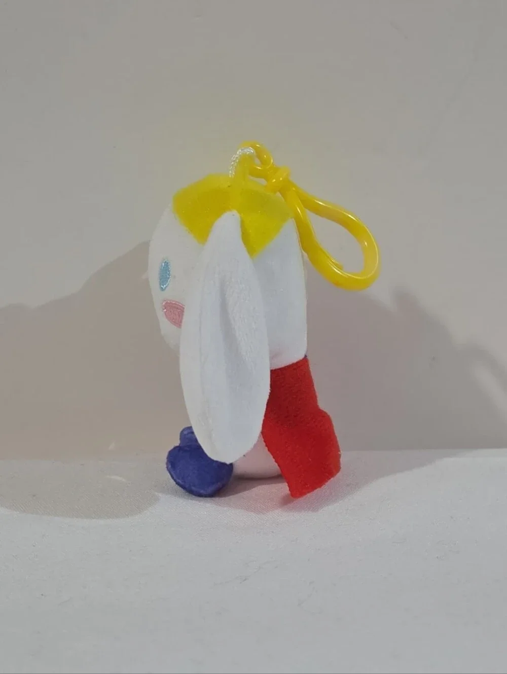 Cinnamoroll hero outfit plushie keychain